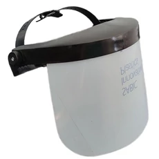 Coverguard víztiszta polikarbonát arcvédő homlokpánttal, 1mm, 1B, 300x195mm