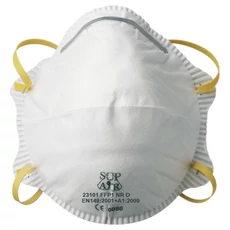 Coverguard FFP1 NR D szelep nélküli részecskeszűrő pormaszk, fehér, 20db