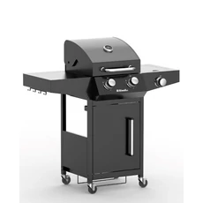 Riwall RGG 21 gázüzemű grillsütő 9 kW, 2+1 gázégővel