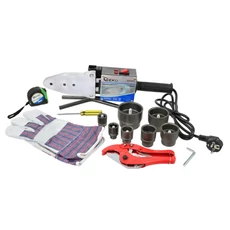 Geko PPR csőhegesztőgép, 16-63mm, 1.5kW
