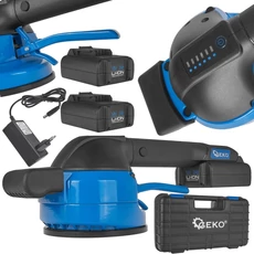 Geko akkus vibrációs tapadókorong csempéhez, 18V, 12cm (2x2Ah akku és töltő)