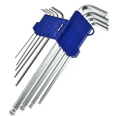 Geko imbuszkulcs készlet, 1.5-10mm, 9 részes Geko imbuszkulcs készlet, 1.5-10mm, 9 részes