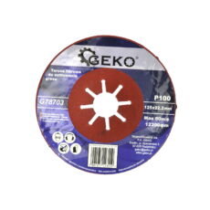 Geko lamellás csiszolókorong, P100, 125mm