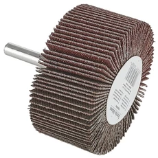 Geko lamellás csiszolóhenger szárral, 80x40x6mm, P80