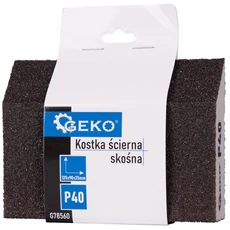 Geko ferde szélű csiszolóblokk, 125x90x25mm, P40