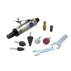 Geko levegős egyenescsiszoló készlet, 1/4&quot;, 10 részes