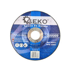 Geko csiszolókorong fémhez 125x6x22.23mm