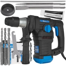 Geko fúrókalapács kofferben, SDS+, 1.5kW, 6J Geko fúrókalapács kofferben, SDS+, 1.5kW, 6J