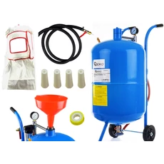 Geko homokfúvó gép, nyomott tartályos, 7.5bar, 80L Geko homokfúvó gép, nyomott tartályos, 7.5bar, 80L