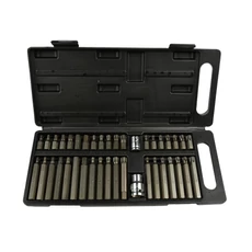 Geko HEX, Spline és Torx bitkészlet, 41db