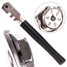 Geko üvegvágó kés, 6 vágókerék, 13cm Geko üvegvágó kés, 6 vágókerék, 13cm