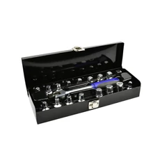 Geko dugókulcsok olajteknő-dugókhoz 3/8", 18 darabos