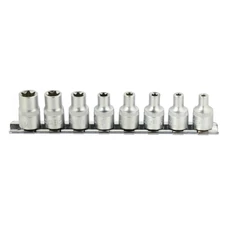 Geko Torx dugókulcs készlet 4-14mm, 3/8&quot;, CRV, 8 részes