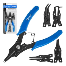 Geko Seeger fogó 4 cserélhető fejjel, 160mm