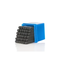 Geko szám és betűlyukasztó készlet, 6mm, 36 részes