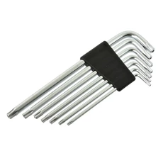 Geko Torx kulcskészlet, hosszú, T10-T40, 7 részes