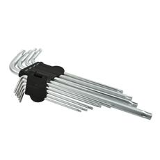 Geko torx kulcskészlet, hosszú, T15-55, 260mm, 9 db-os