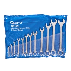 Geko kombinált villáskulcs készlet 6-32mm, 12db