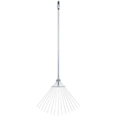 Geko fém lombseprű, állítható, 19-60cm, 15fog