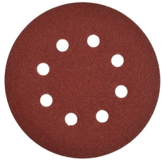 Geko csiszolókorong, 8 lyukas, tépőzáras, 125mm, P240