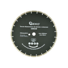 Geko bentonvágó gyémánttárcsa, szegmentált, 350x25.4mm