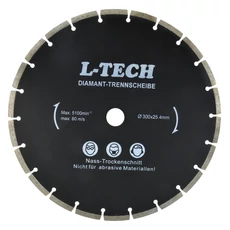 Geko L-Tech gyémánt vágótárcsa, 300mm