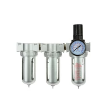 Geko 3 fokozatú légszűrő szabályozó, 1/2", 10MPa Geko 3 fokozatú légszűrő szabályozó, 1/2", 10MPa