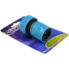Geko Blue Line tömlő gyorscsatlakozó bliszterben, 3/4"