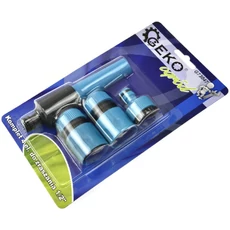 Geko Blue Line locsolókészlet bliszterben, 4 részes, 1/2"