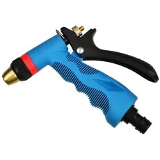 Geko Blue Line locsolópisztoly, szabályozható, réz fej, műanyag markolat