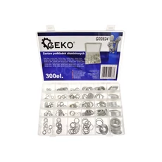 Geko alumínium alátét készlet, 300db
