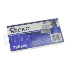 Geko biztonsági alátét készlet, M3-M10, 720 db-os