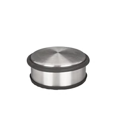 Geko Home szabadon álló ajtóütköző, nikkelezett acél, 45x104mm