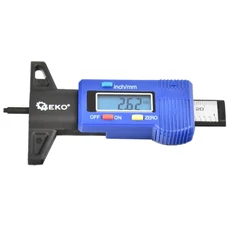 Geko digitális abroncs futófelület mélységmérő, 0-25.4mm