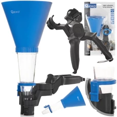 Geko tölcsér motorolaj tartóval, 20-125mm Geko tölcsér motorolaj tartóval, 20-125mm