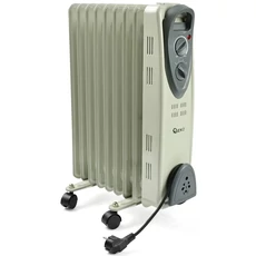 Geko olajradiátor, 7 fűtőborda, 1.5kW, 230V, bézs