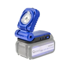 Geko akkus műhelylámpa, 3W, 18V (akku és töltő nélkül)      ÁltalánosSEO beállításokAdatokTulajdonságokLinkekMűködésAkciókVevőcsoport árakTovábbi képek (0)Matricák Állapot:	 Rendelhető termék:	 Termék ár: A termék árának megadásához adja meg annak ÁFA tar