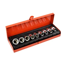 Geko E Torx dugókulcs készlet, belső, 1/2&quot;, 9db