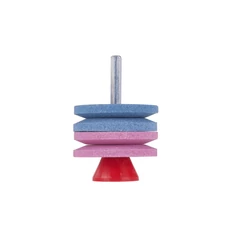 Geko kettős élező fűnyíró késekhez fúróval/csavarhúzóval 2x53mm