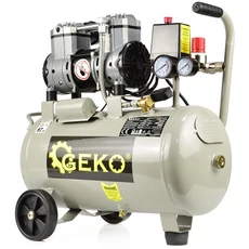 Geko kompresszor, olajmentes, 980W, 24L, 8bar, 230V