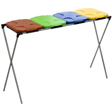 Geko szelektív hulladékgyűjtő állvány, 4 rekesz