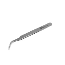 Geko precíziós csipesz ívelt heggyel, 120mm