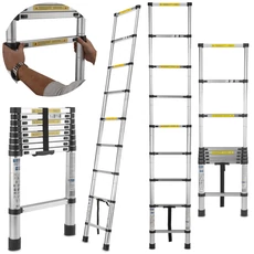 Geko teleszkópos létra, alu, 150kg, 2.6m