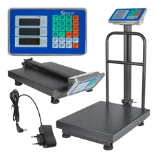 Geko platform mérleg LCD kijelzővel, 300kg