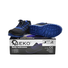 Geko munkavédelmi sportcipő, S1P/SRC, 46-os méret