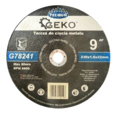 Geko fémvágó korong, 230x1.6mm