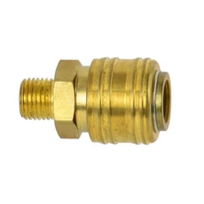 Geko levegős gyorscsatlakozó, 1/4", külső menetes, anya Geko levegős gyorscsatlakozó, 1/4", külső menetes, anya