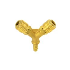 Geko levegős Y gyorscsatlakozó, 1/2" Geko levegős Y gyorscsatlakozó, 1/2"
