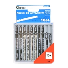 Geko dekopírfűrészlap készlet, HCS, 10db