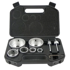 Geko koronafúró készlet, 6db, 22-73mm